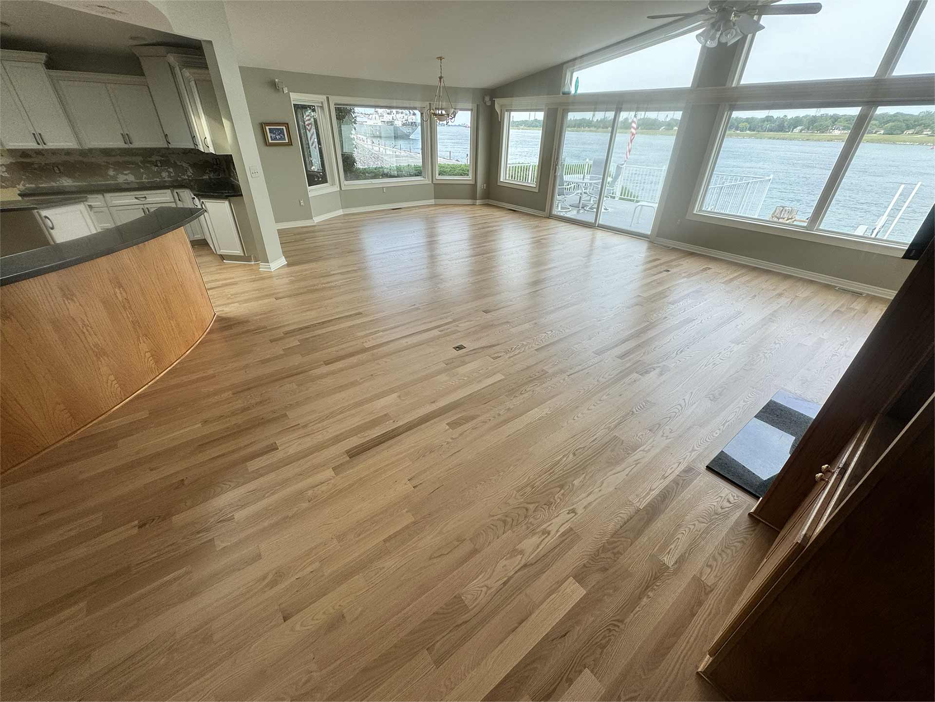 Hardwood Flooring Refinish